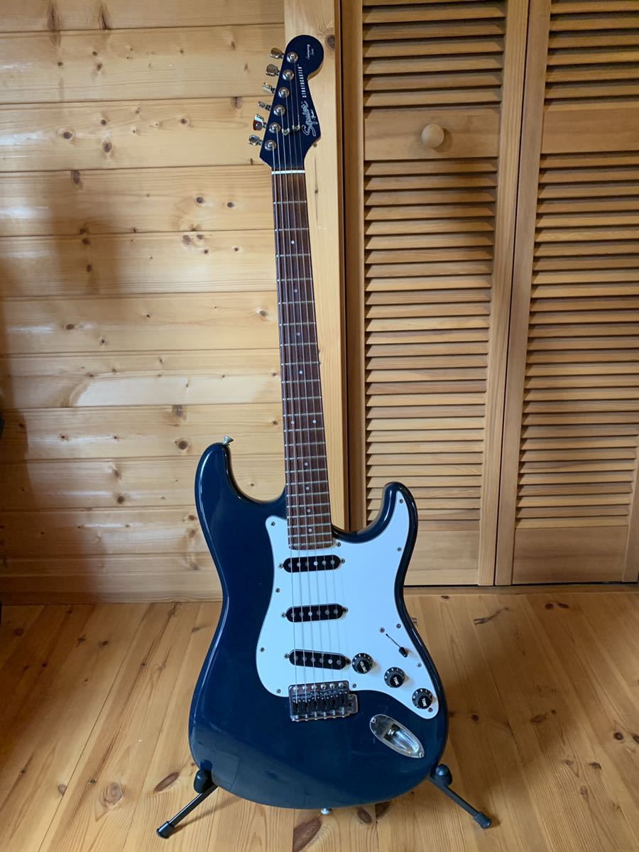 SQシリアル】Squier by Fender ST-501ネイビー ジャパンビンテージ JV 