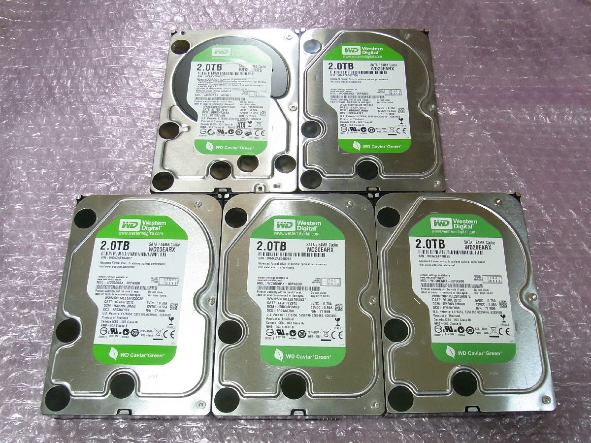 3.5インチ HDD 1TB 6台 2TB 2台セット まとめ売り Yahoo