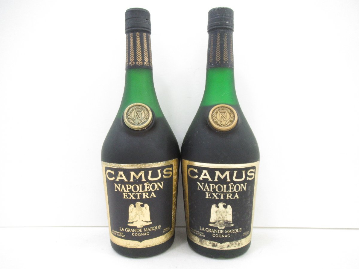 古酒 CAMUS（カミュ）ナポレオン デラックス デキャンタ 2本セット 古酒 CAMUS（カミュ）ナポレオン デラックス デキャンタ 2本
