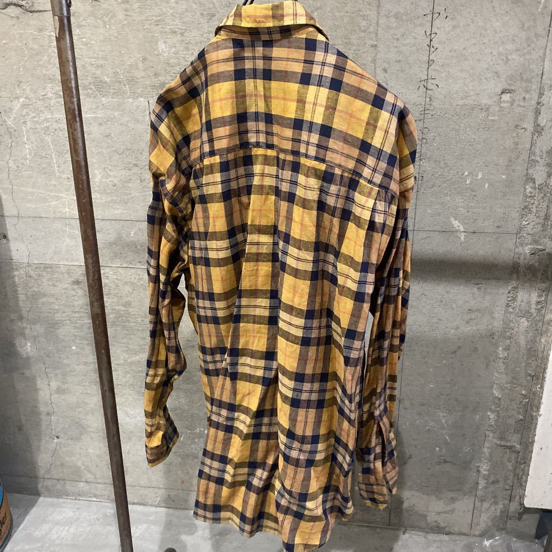 H BEAUTY&YOUTH ＜H＞LINEN CHECK SHIRT/シャツ チェックシャツ