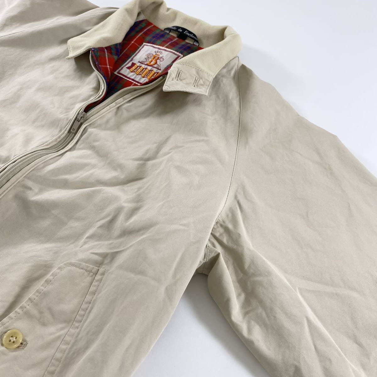 Bg2 80s 英国製 BARACUTA バラクータ OPTIジップ *G9 ハリントン