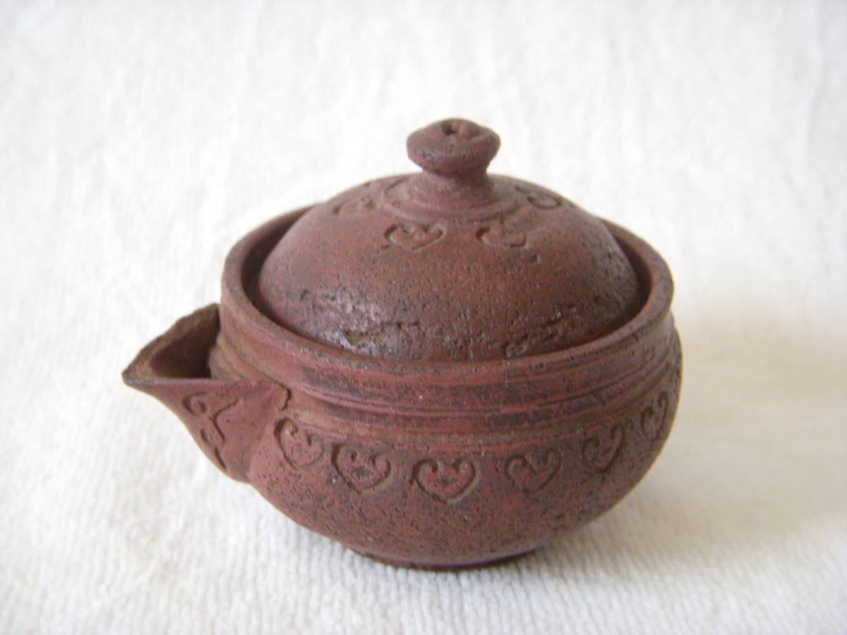 朱泥 急須 煎茶道具 唐物 中国 常滑焼□下村保崖 茶器 手