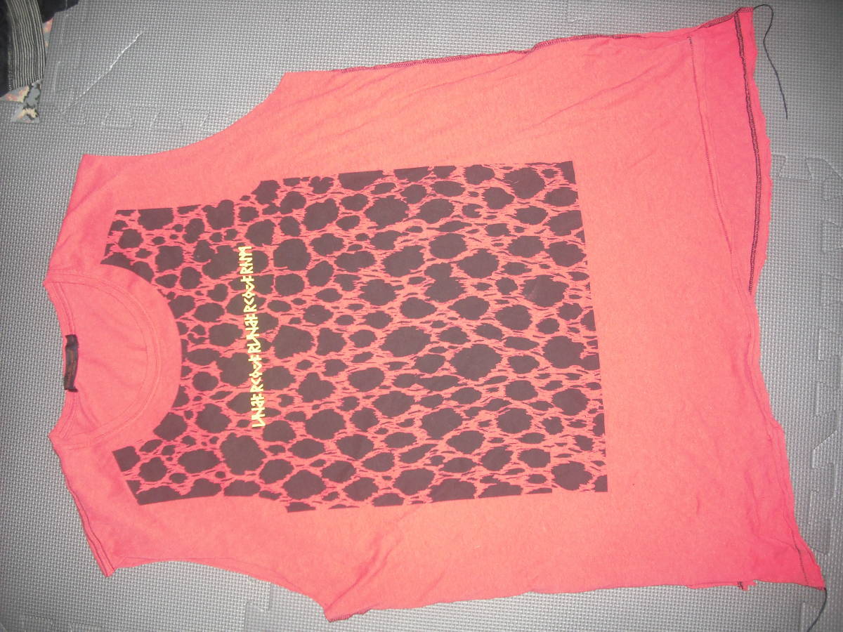 UNDERCOVER 2003年SS SCAB 洗い加工 ノースリーブ Tシャツ XL アンダー 