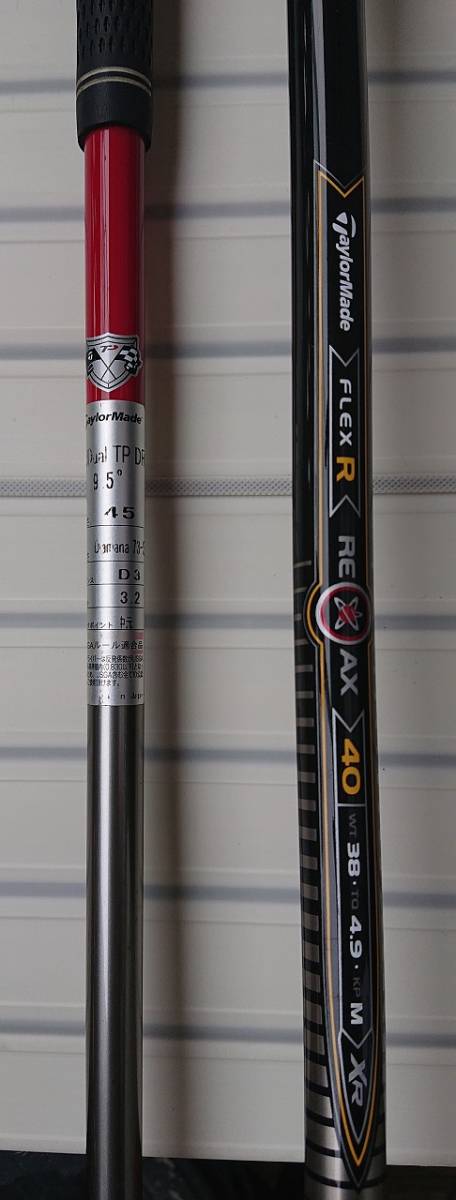 テーラーメイド ドライバー r5 デュアル 9.5°S テーラーメイド ドライバー r7 XR 10.5°R_5
