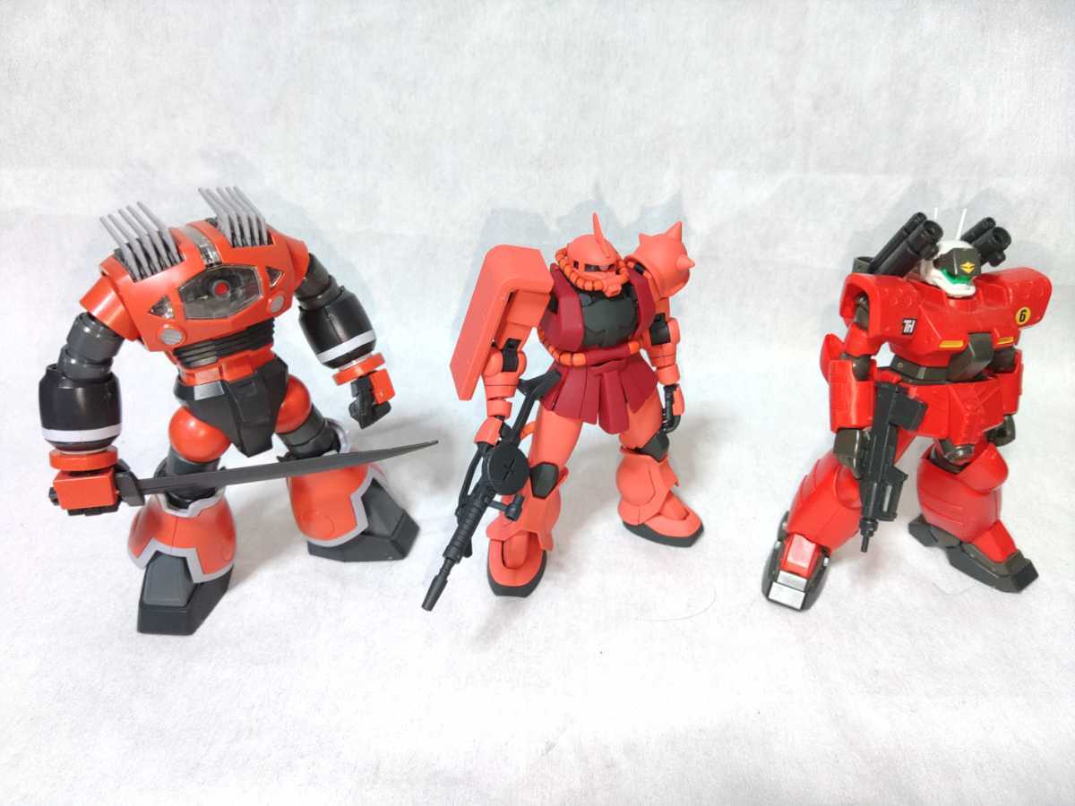 ガンプラ完成品2体セット HGUC ガンプラ全塗装完成品MS小隊 2体セット