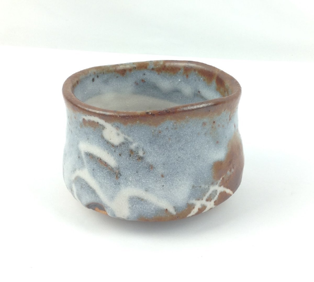 志野焼き抹茶碗「美峰」 三】志野焼 抹茶茶碗 山口孝正 正峰 美濃焼