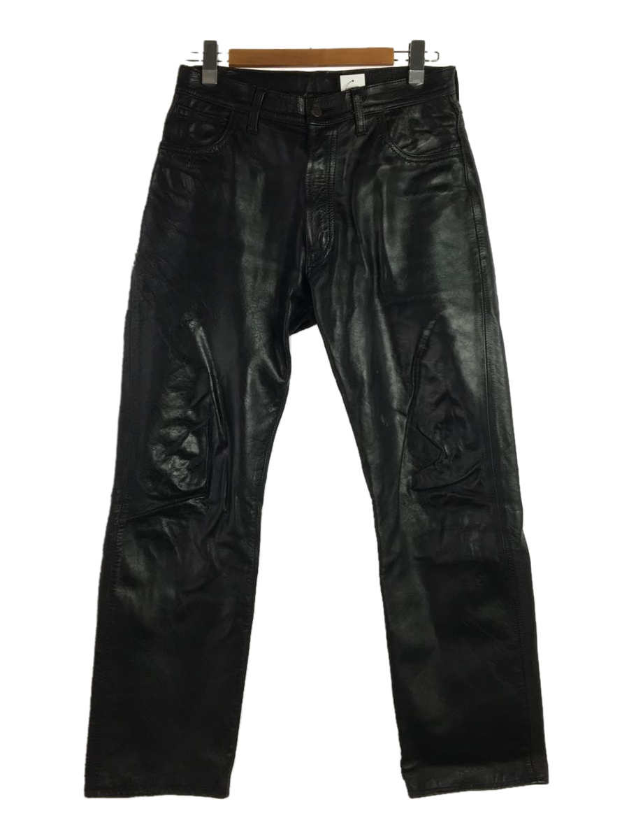 AERO LEATHER◇レザーパンツ/ボトム/33/レザー/BLK Aero 【公式通販】
