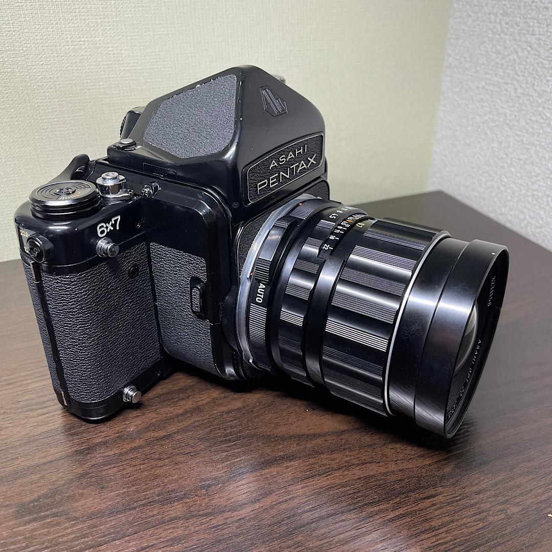 PENTAX 6x7 67 ペンタックス グリップ Prism Finder Pentax 67