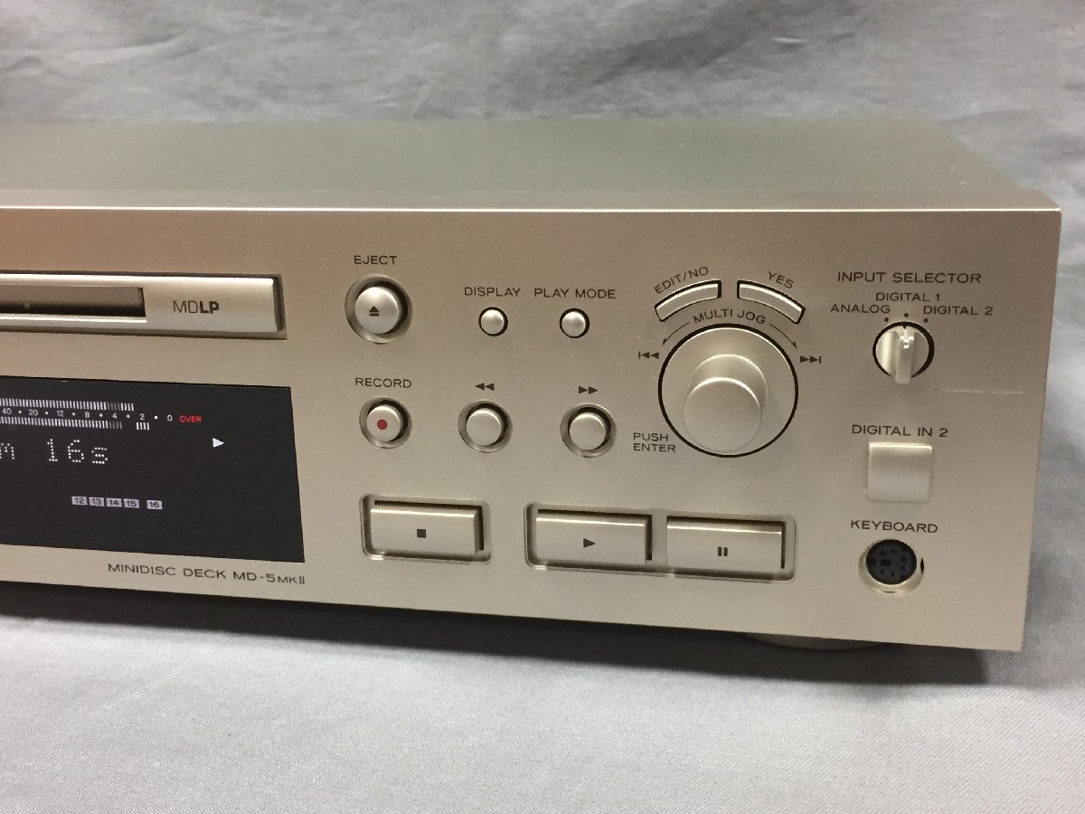 TEAC - MDデッキ ティアック MDレコーダー MD-5MKII MD Yahoo