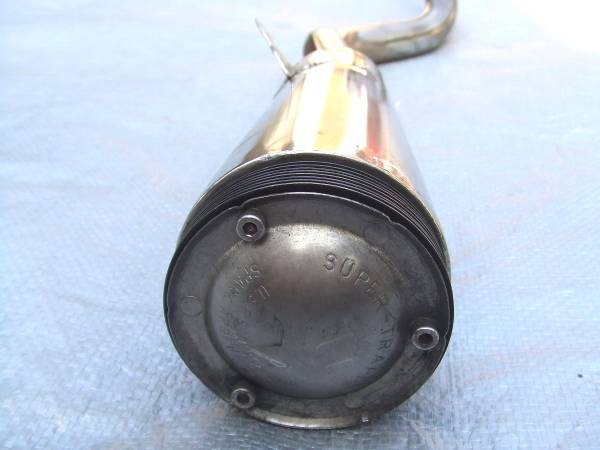 トライアル TL125 TLR200 スーパートラップ マフラー 希少 美品