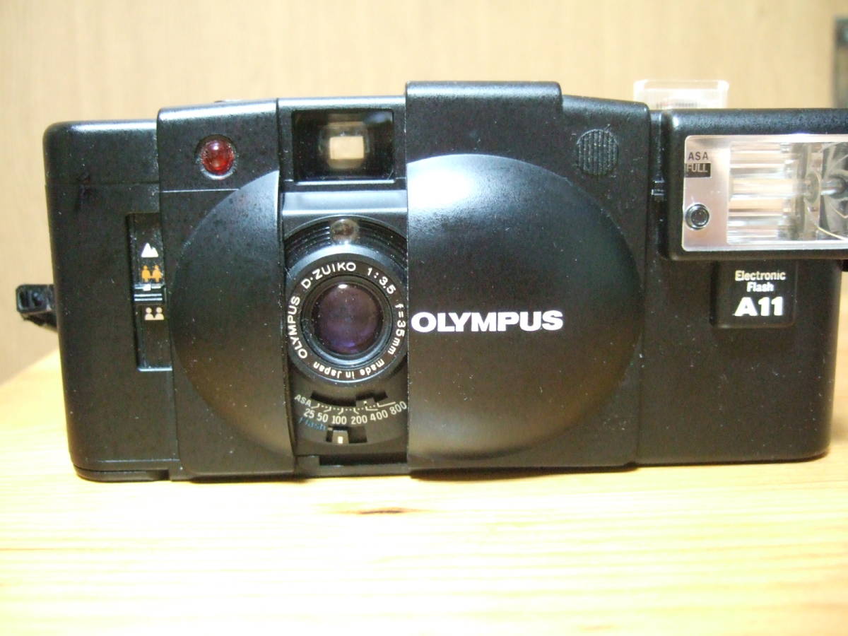 名機 オリンパスXA2 A11付（動作未確認につきジャンク扱い） 家電、AV