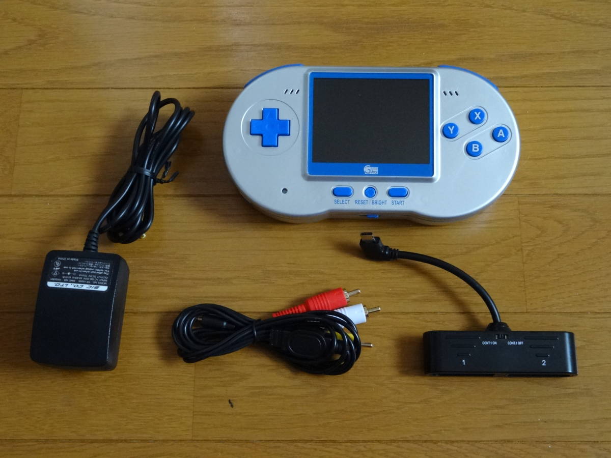 ゲームジョイ 携帯型SFC互換機 ポケファミDX DX pokeFAMI BLACK 
