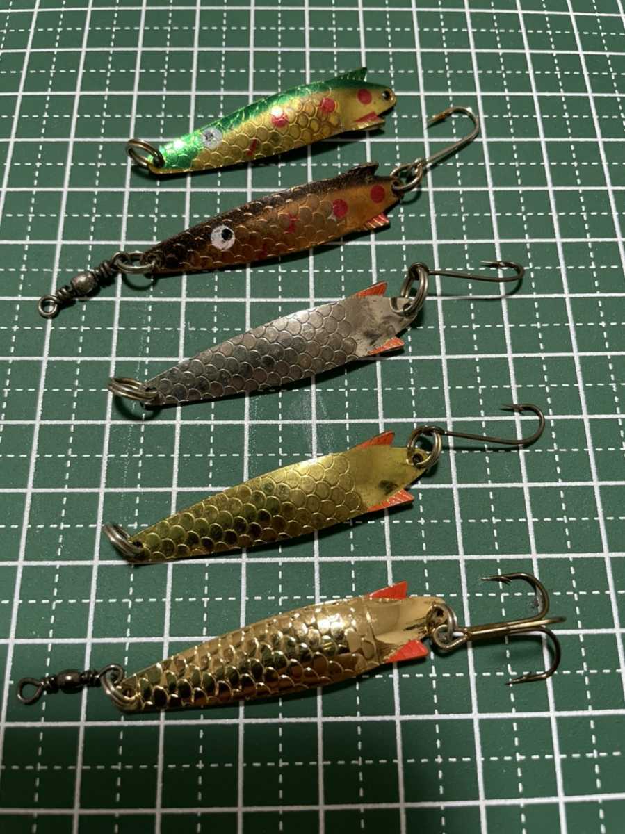 □　アブガルシア　トビー　4g 1/8oz 中古　5本　オールド　Abu □