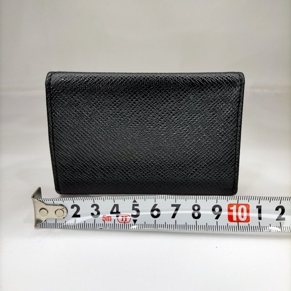 【LOUIS VUITTON】ルイヴィトン M30532 ミュルティクレ6 6連キーケース タイガ アルドワーズ（黒） 美品 正規品