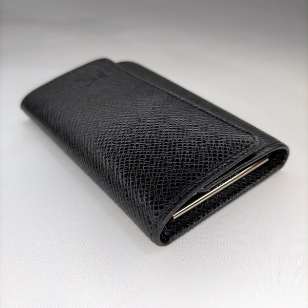 【LOUIS VUITTON】ルイヴィトン M30532 ミュルティクレ6 6連キーケース タイガ アルドワーズ（黒） 美品 正規品
