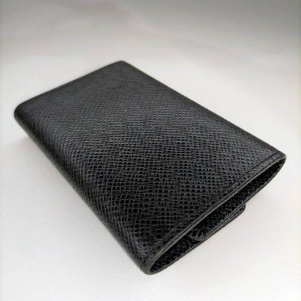 【LOUIS VUITTON】ルイヴィトン M30532 ミュルティクレ6 6連キーケース タイガ アルドワーズ（黒） 美品 正規品