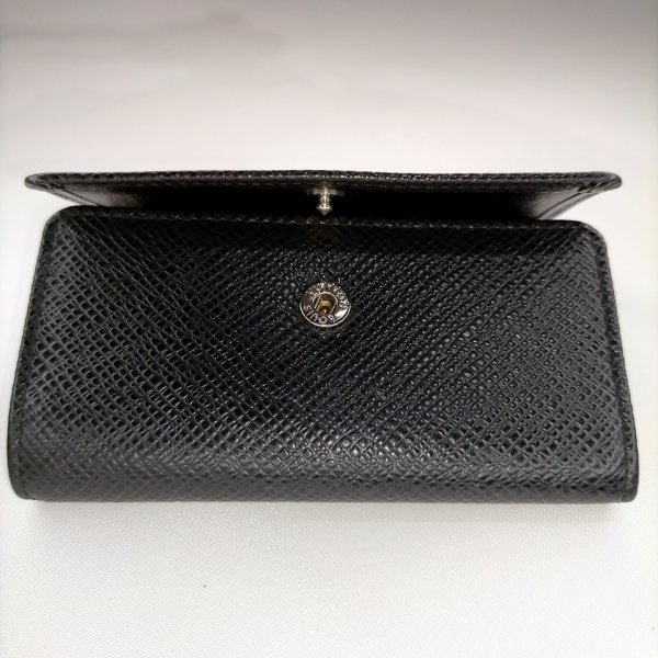 【LOUIS VUITTON】ルイヴィトン M30532 ミュルティクレ6 6連キーケース タイガ アルドワーズ（黒） 美品 正規品