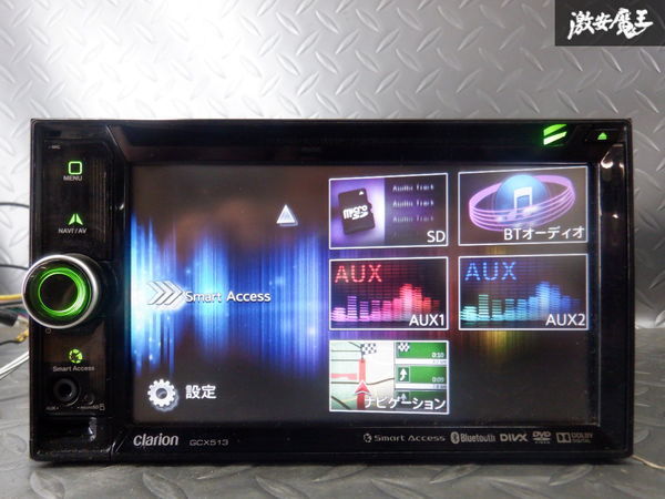 clarion クラリオン GCX514 スズキ オプションナビ CD⁄DVD⁄SD⁄ワンセグ