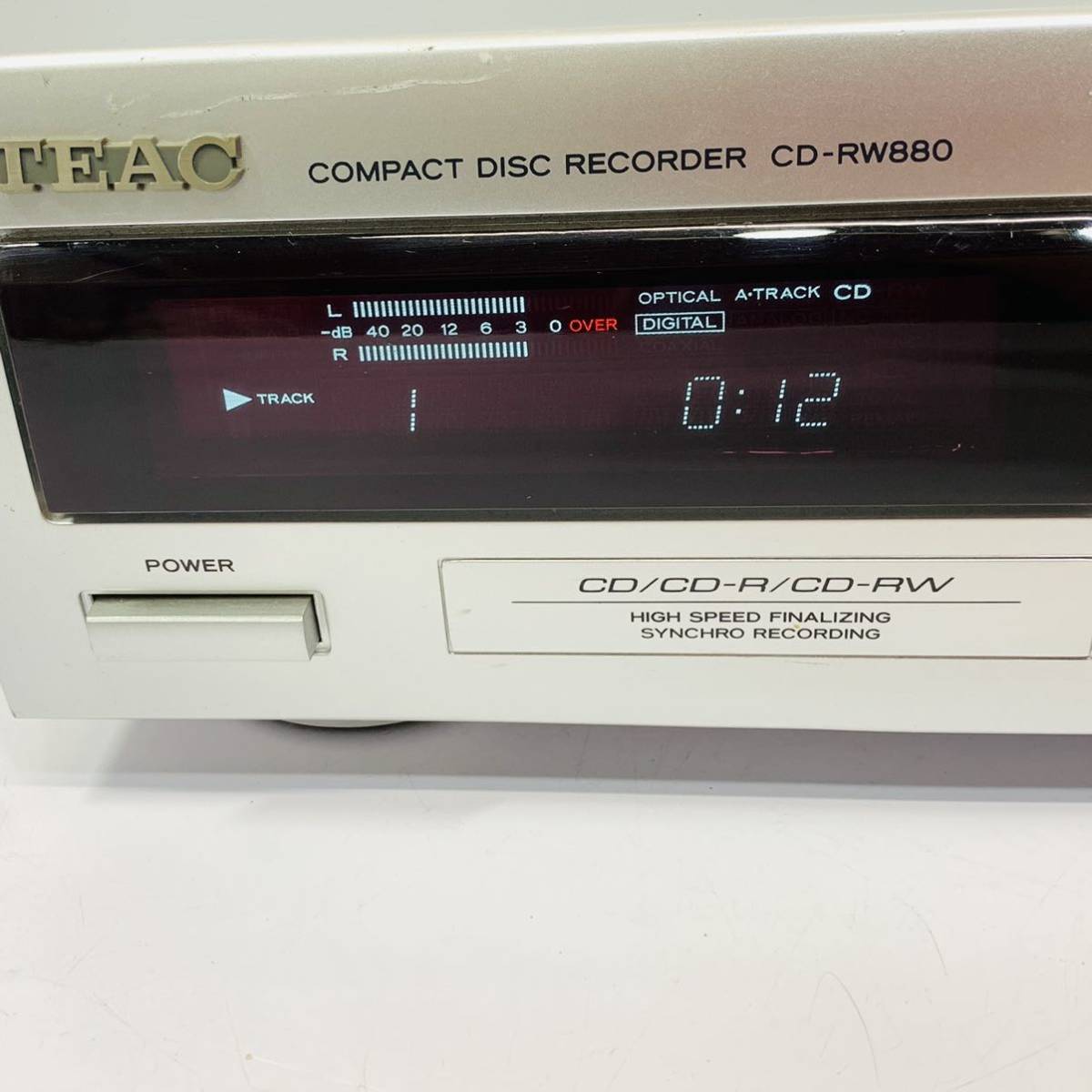 TEAC - CD-RW880 ティアック(TEAC)|CDレコーダー|ハードオフ公式通販