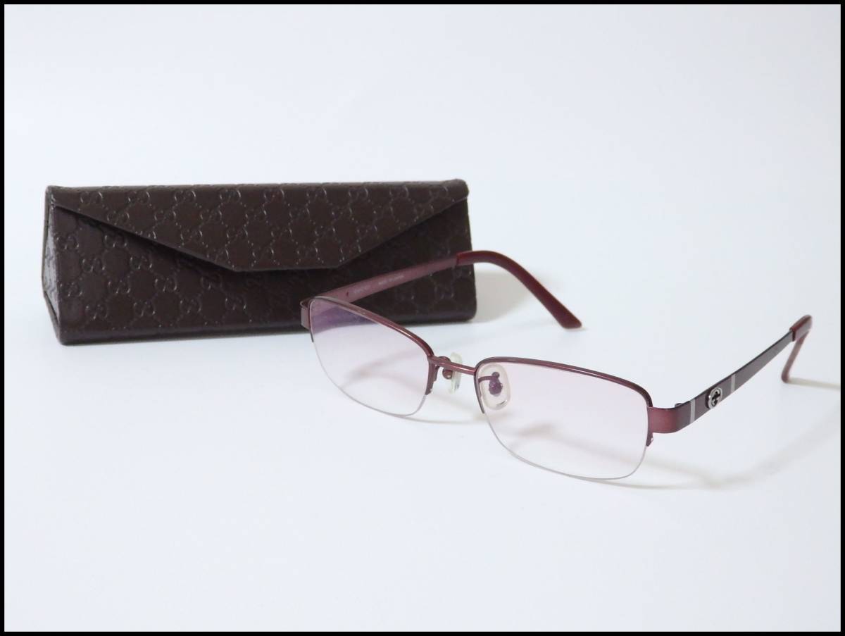 GUCCI チタン眼鏡 レア GUCCI - GUCCI グッチ 眼鏡 メガネチタン