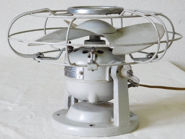 ビンテージ【昭和48年 国鉄 JRN 交流 天井扇風機】払下げ 放出品 可動