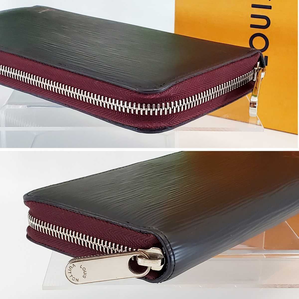 1円【美品】ルイヴィトン LOUIS VUITTON エピ ジッピーウォレット 長  