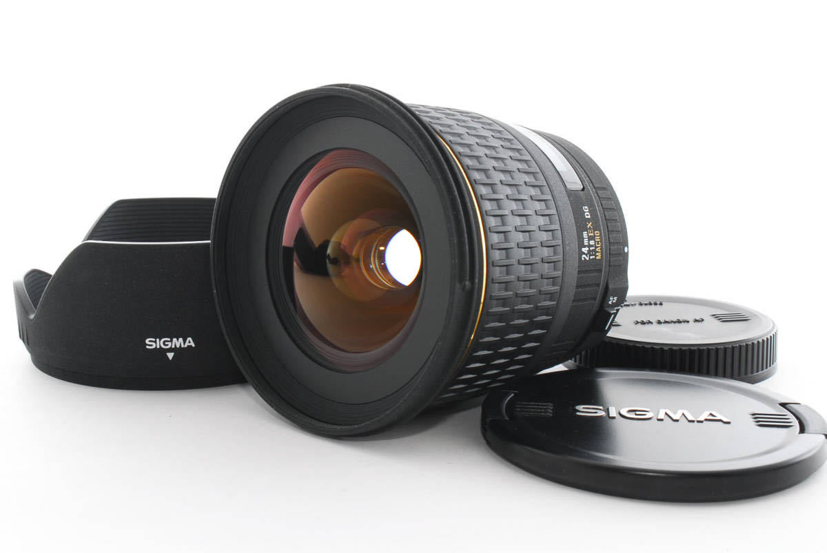 得価，安い 極上 SIGMA シグマ AF 24mm F1.8 EX DG MACRO CANON キャノン EFマウント #1673(キヤノン)｜売買されたオークション情報、yahooの商品情報をアーカイブ公開 - オークファン キヤノン