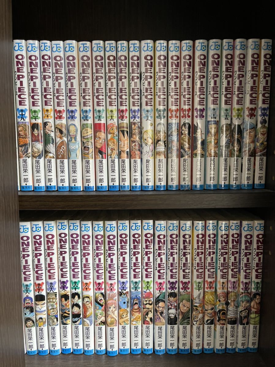 ONE PIECE ワンピース漫画 全巻フィルム付き(全巻セット)｜売買された