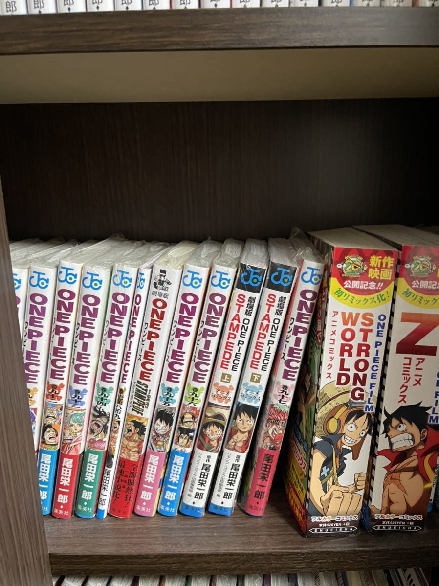 ONE PIECE ワンピース漫画 全巻フィルム付き(全巻セット)｜売買された