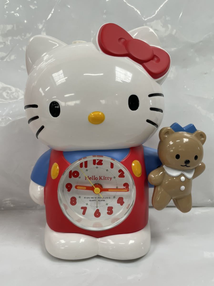 【た-7-32】入手困難 未使用 2002年製 CITIZEN ハローキティ R503 時計 目覚まし時計 サンリオ