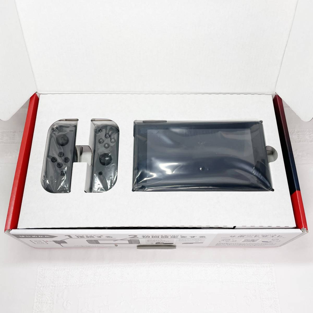 【新品同様・完品】Nintendo Switch 本体【Joy-Con(L)/(R)グレー】新 