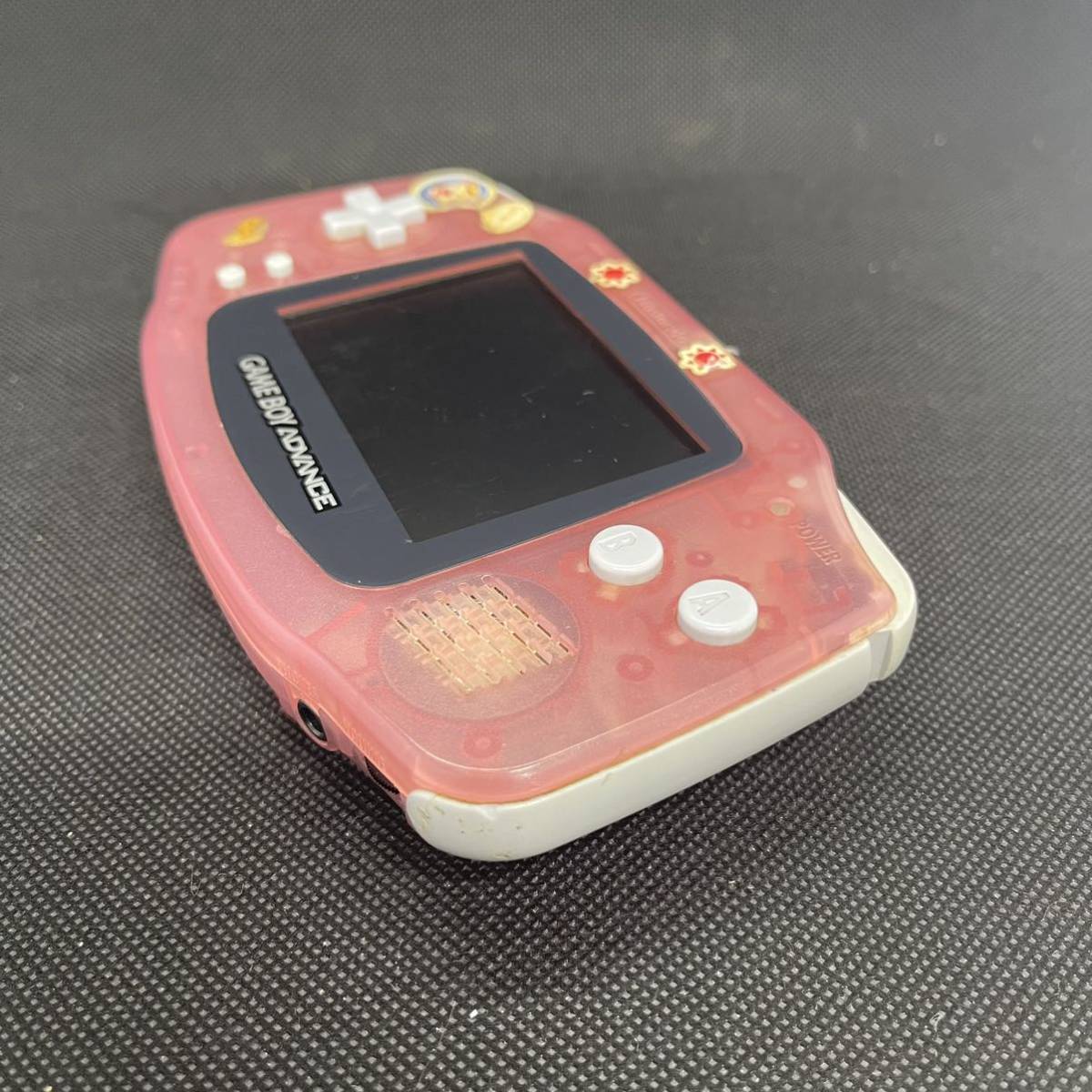 924 ゲームボーイアドバンス GBA クリアピンク 本体 任天堂 AGB-001 