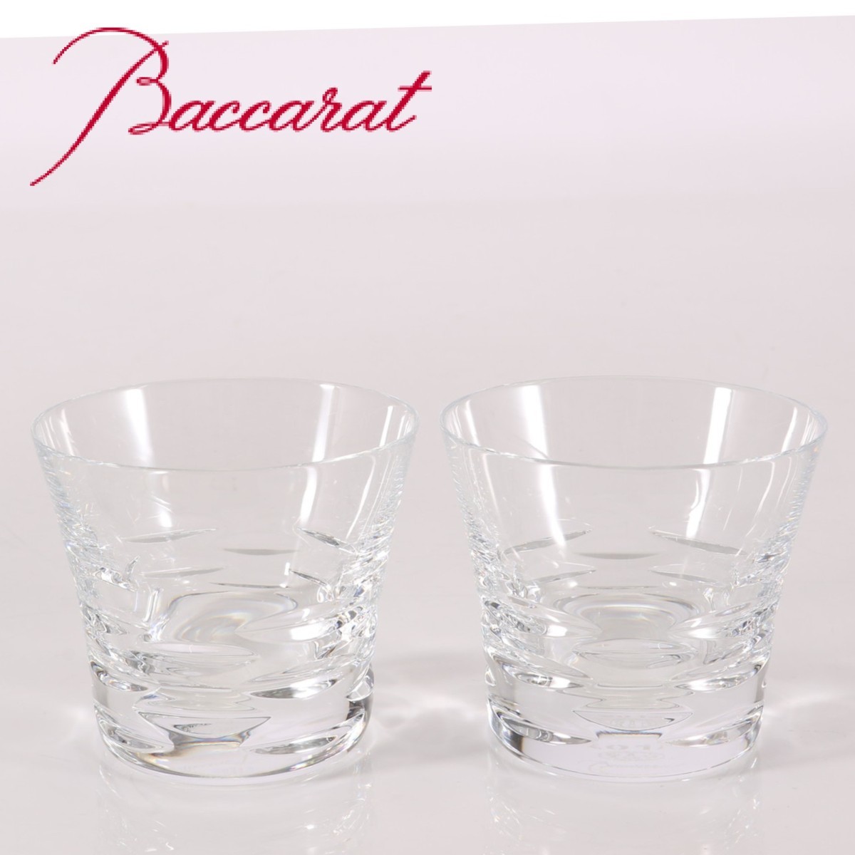 Baccarat バカラ ロックグラス 2012 2客 ペア 箱なし 送料無料