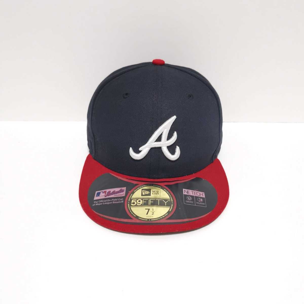 即決 7 1/2 アトランタ ブレーブス Atlanta Braves ニューエラ NEWERA