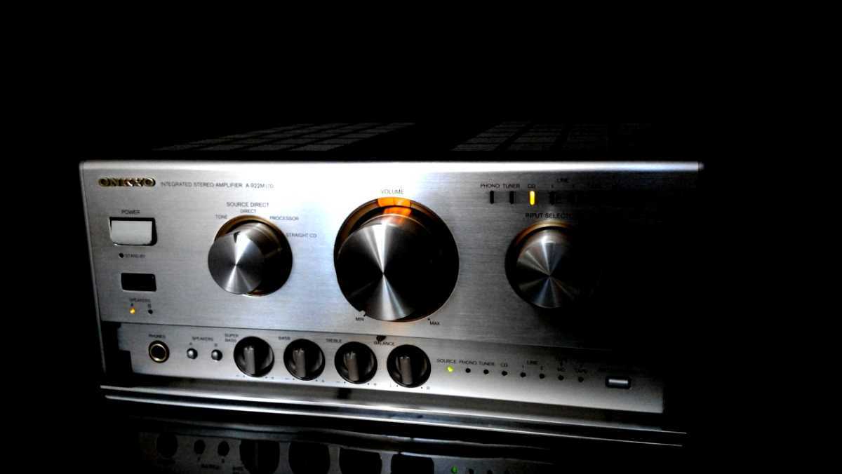【良品・完全動作◎】ONKYO A-922M LTDプリメインアンプ 良品・完全動作◎】ONKYO A-922M LTDプリメインアンプ 良品・完全動作