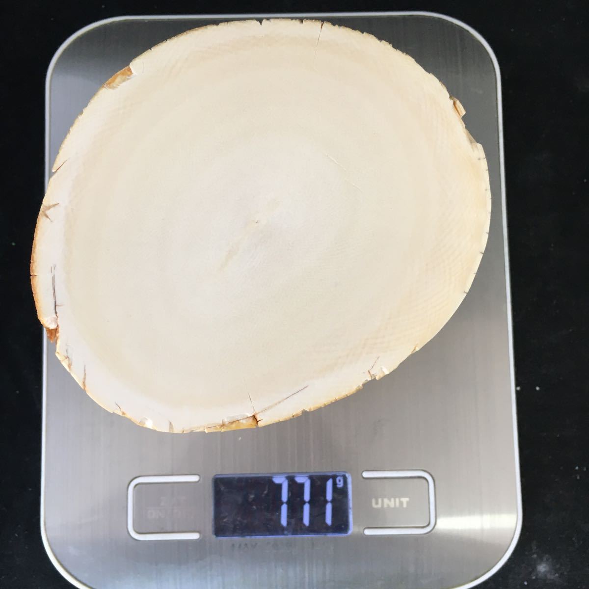 象牙風　象牙色　柄　素材　　771g　 《d708-in09》　