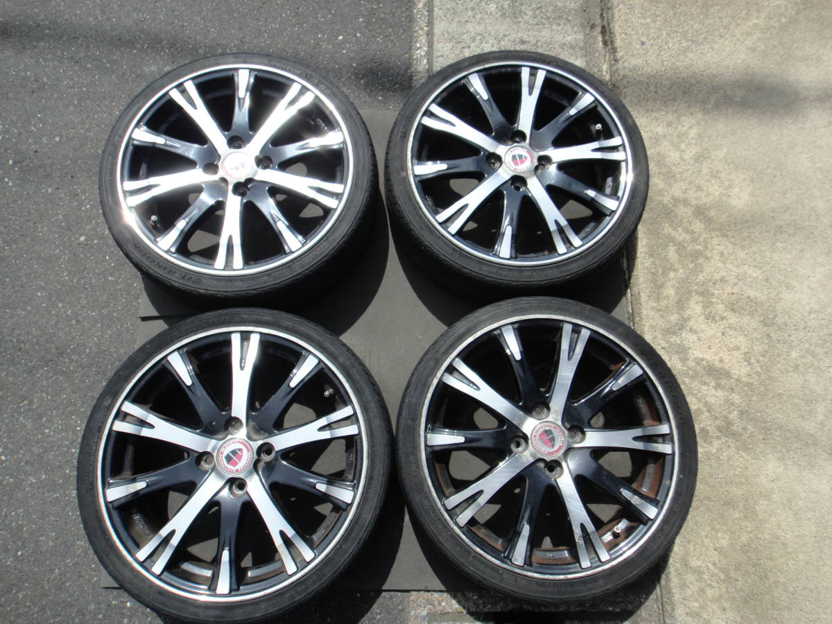 16インチアルミホイールPCD100 5.5j 4穴(社外品)｜売買されたオークション