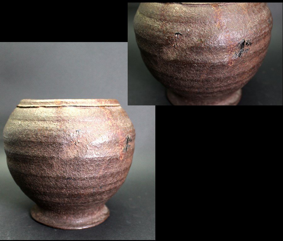 古備前焼 随型 華道具 備前焼 古花瓶 2026年最新Yahoo!オークション 花入