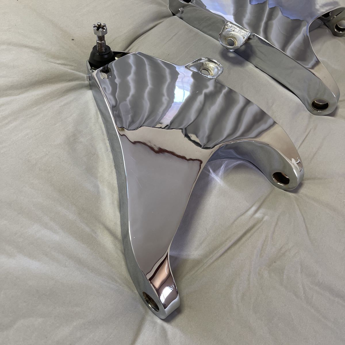 Yボーン/ワイボーン/インパラ/アッパーアーム/ハイドロ/クローム