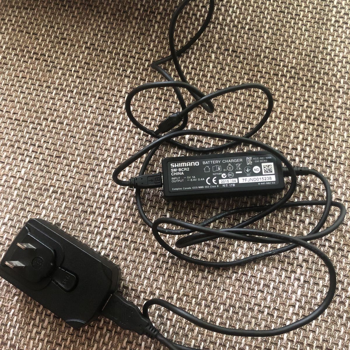 SM-BCR2 Di2 Shimano シマノ Battery Charger SHIMANO Internal 公式