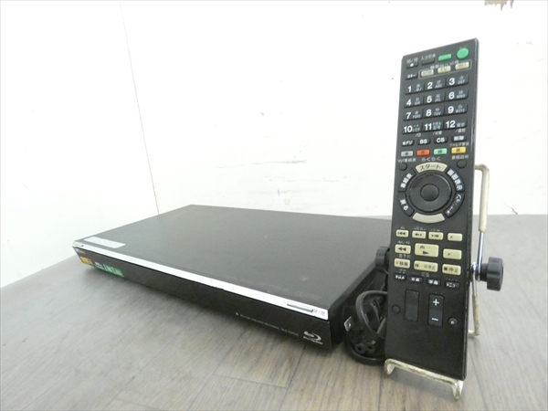 定番人気，100%新品 500GB 12年 ソニー/SONY HDD/BDレコーダー BDZ-EW500 リモコン付 2番組同時録画 管CW8619(ソニー)｜売買されたオークション情報、yahooの商品情報をアーカイブ公開 - オークファン ソニー
