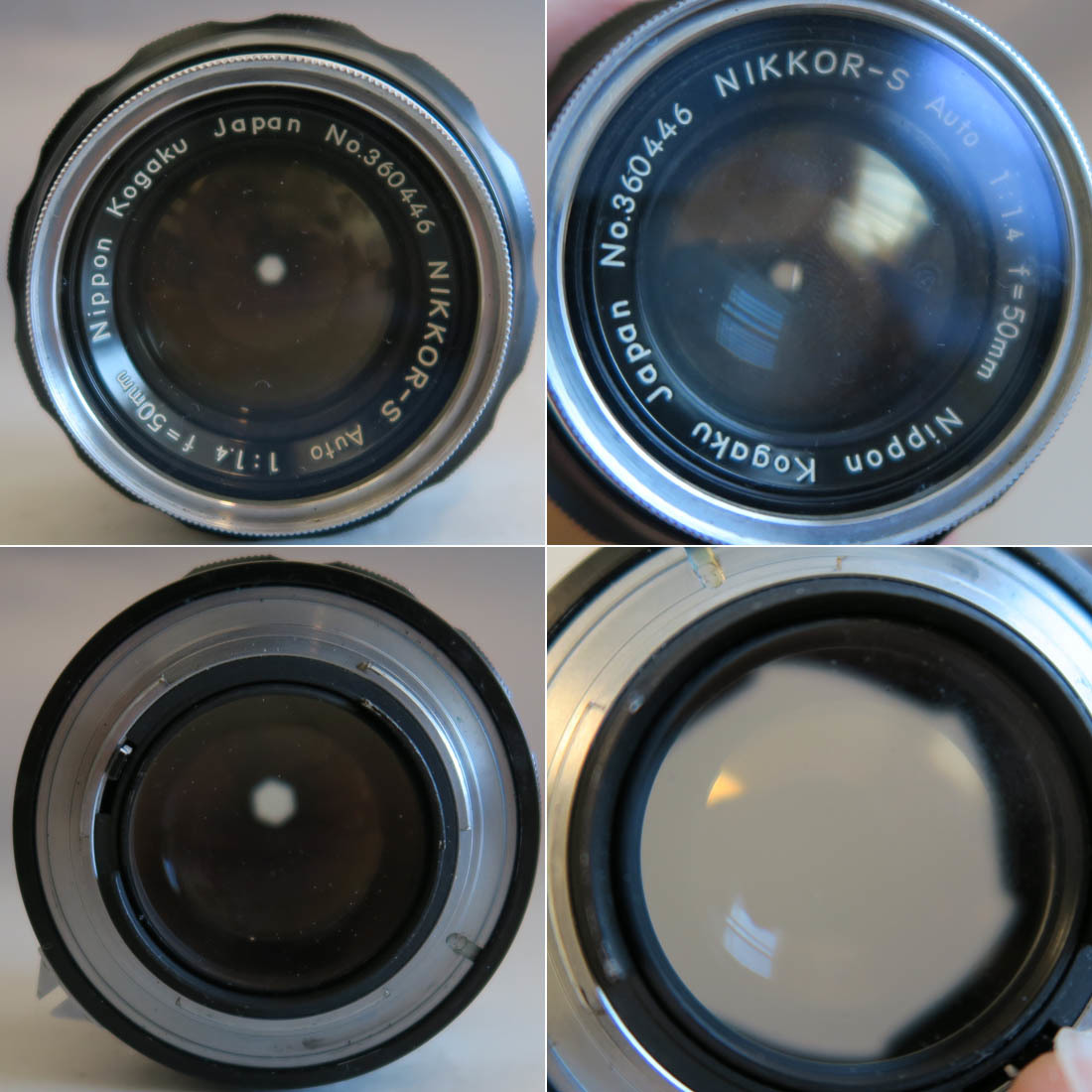 431　■Nikon F　ニコン一眼レフカメラ/NIKKOR-S Auto 1:1.4 f=50mm　レンズ　動作未確認　ジャンク扱い 1円～ Nikon ニコン NIKKOR .ca: Electronics NIKKORレンズ