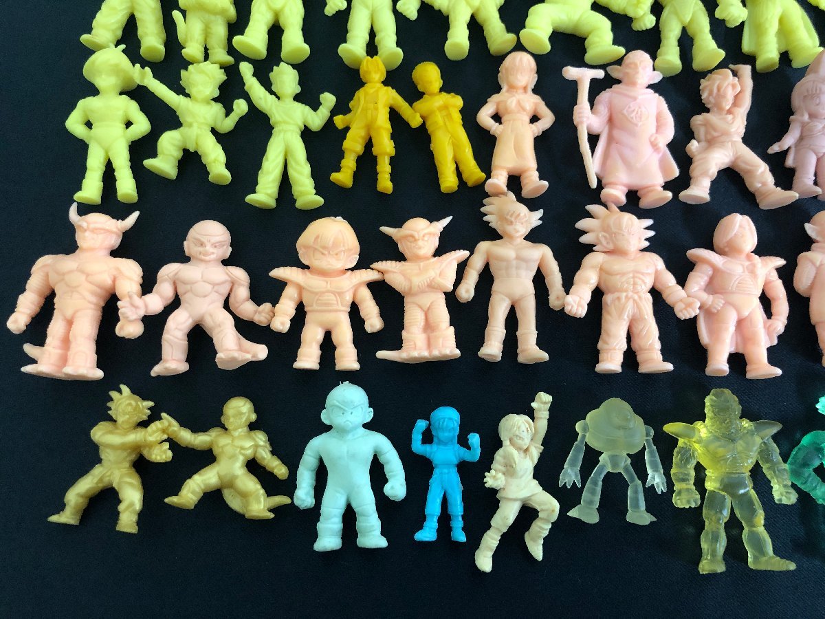 ドラゴンボール 消しゴム ドラ消し 約200体まとめ 透明 肌色 ミニ