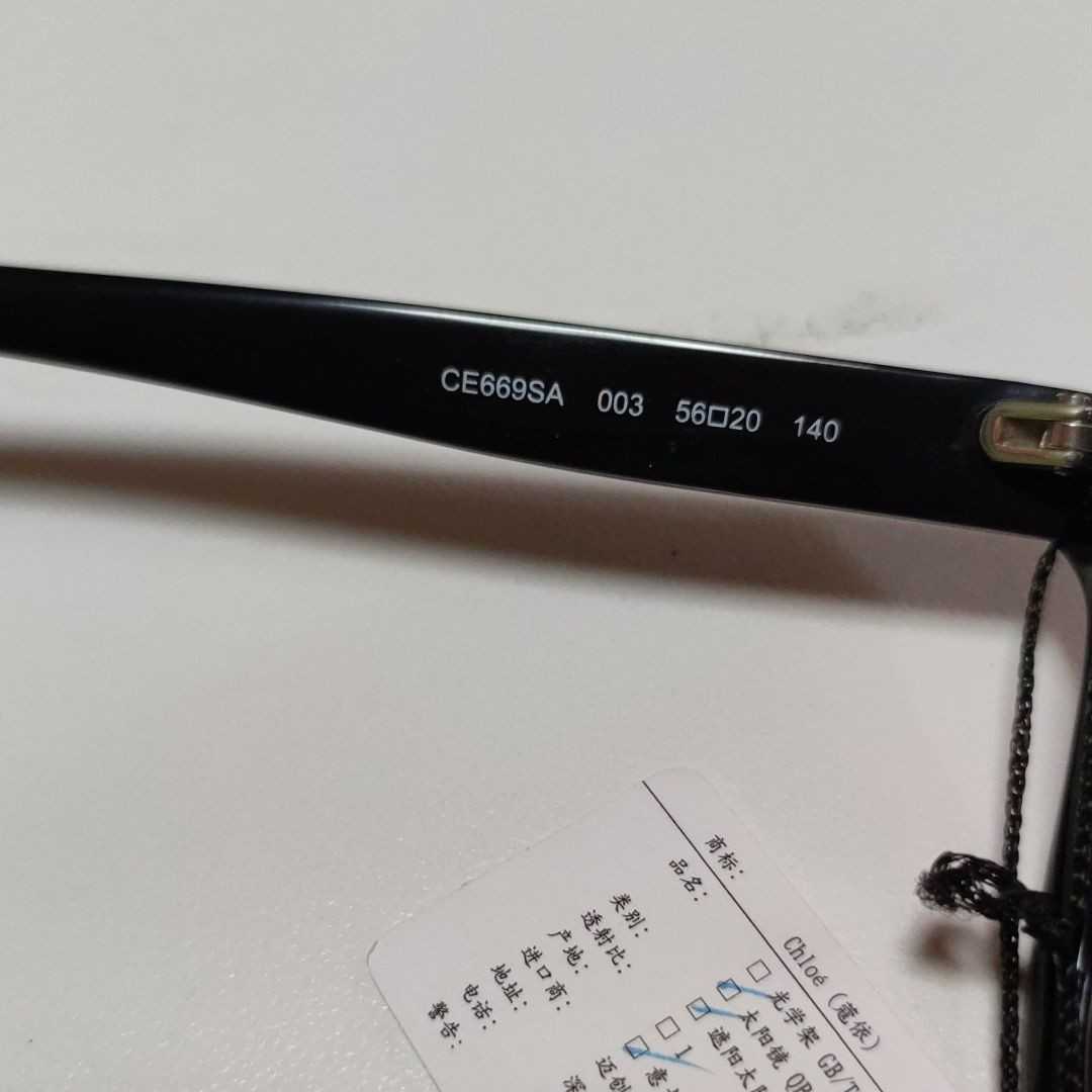 Chloe クロエ サングラス 七角形 CH0105SA-002 管理番号26651Chloeクロエサングラス男女兼用 管理番号0748Chloe　クロエ未使用サングラス　　送料無料
