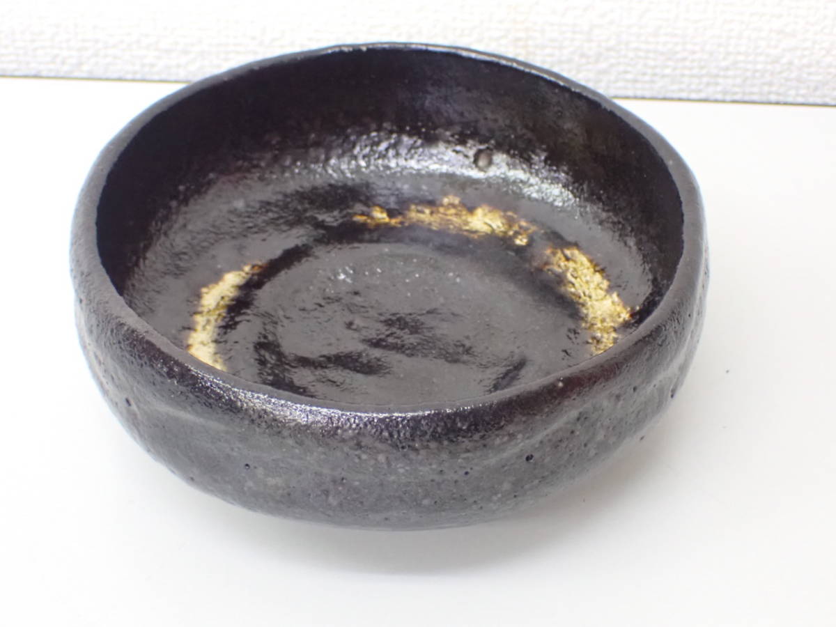 茶道具 馬盥茶碗 黒楽 | 楽茶碗（らくちゃわん） 松楽窯 茶碗