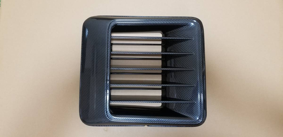 AW11 サイドダクト　カーボン柄