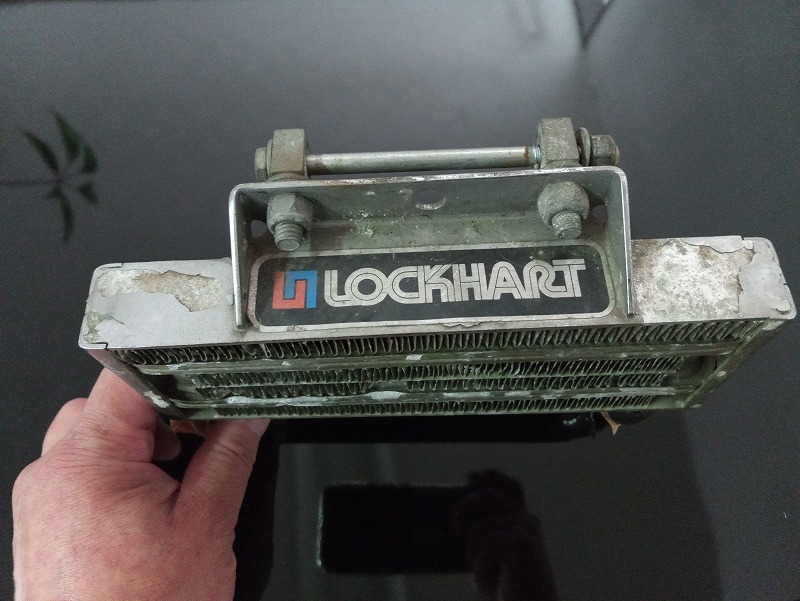 ロックハート オイルクーラー コアのみ メッキ ジャンク 検）コア Z1