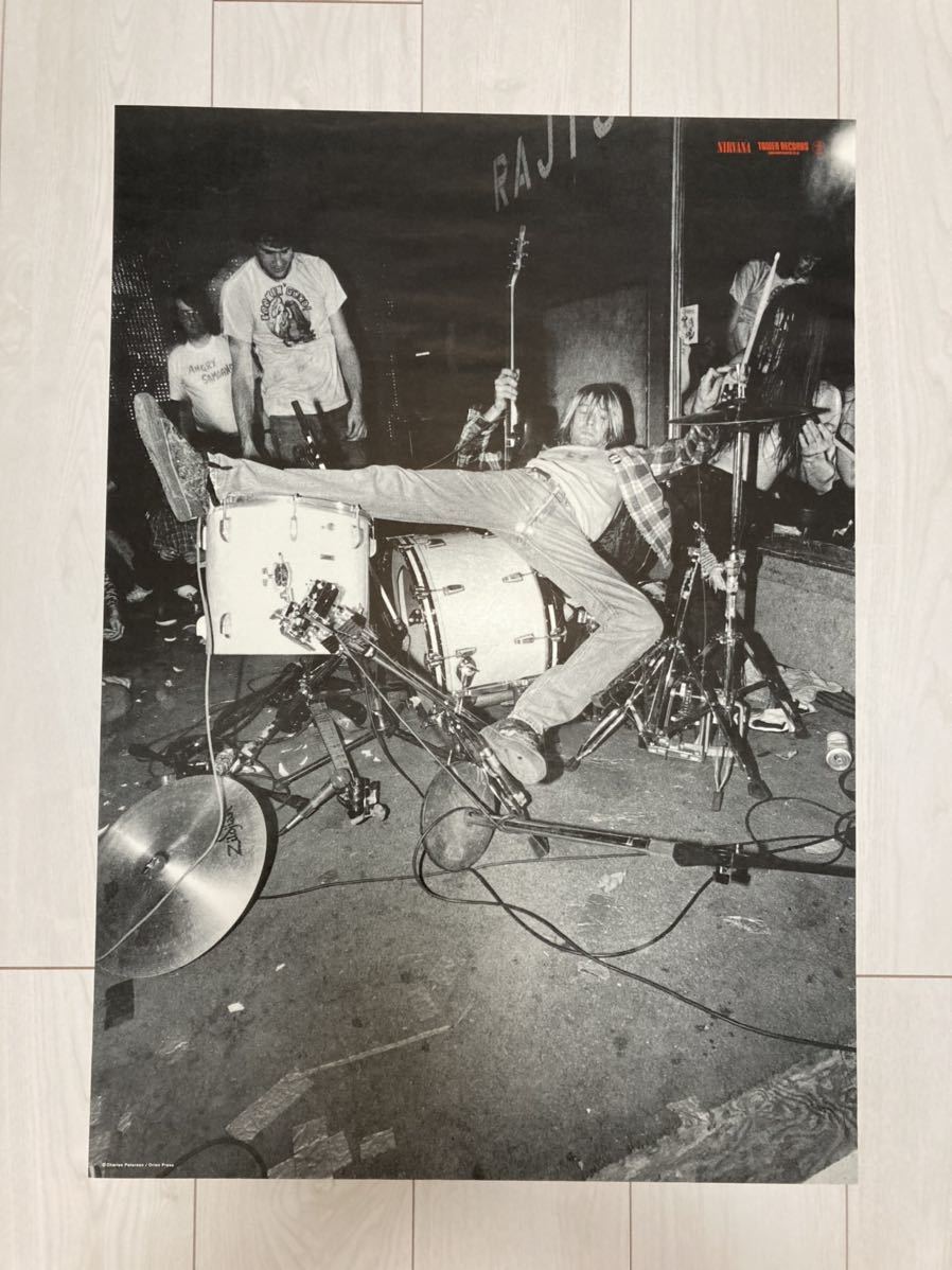 NIRVANA ポスター ニルヴァーナ 非売品 RECORDS TOWER Nirvana
