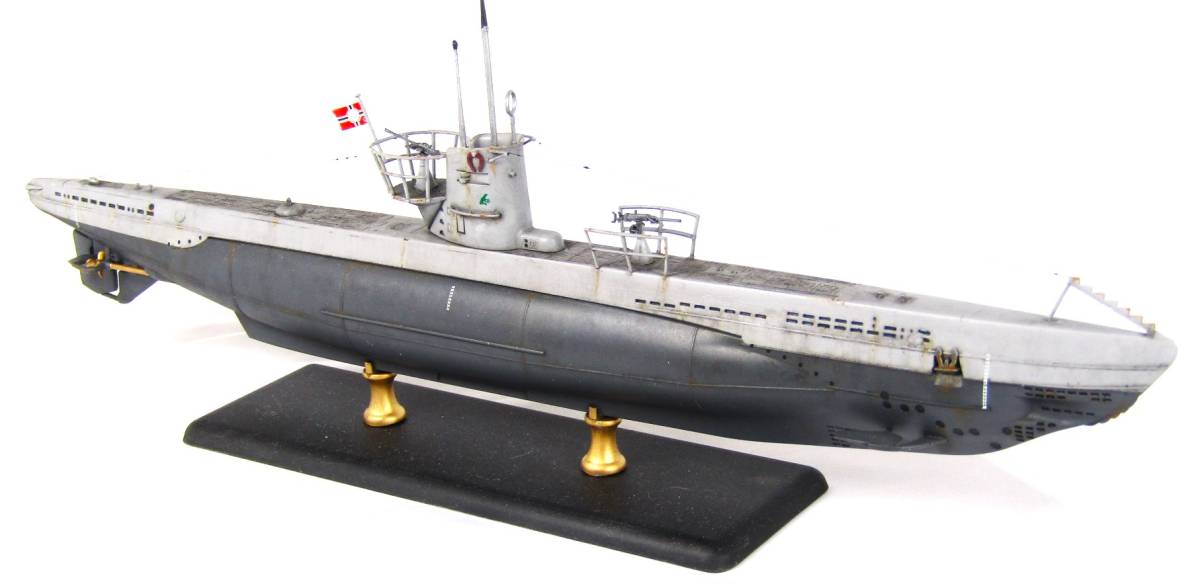 1/144ドイツUボートⅡ型B完成品