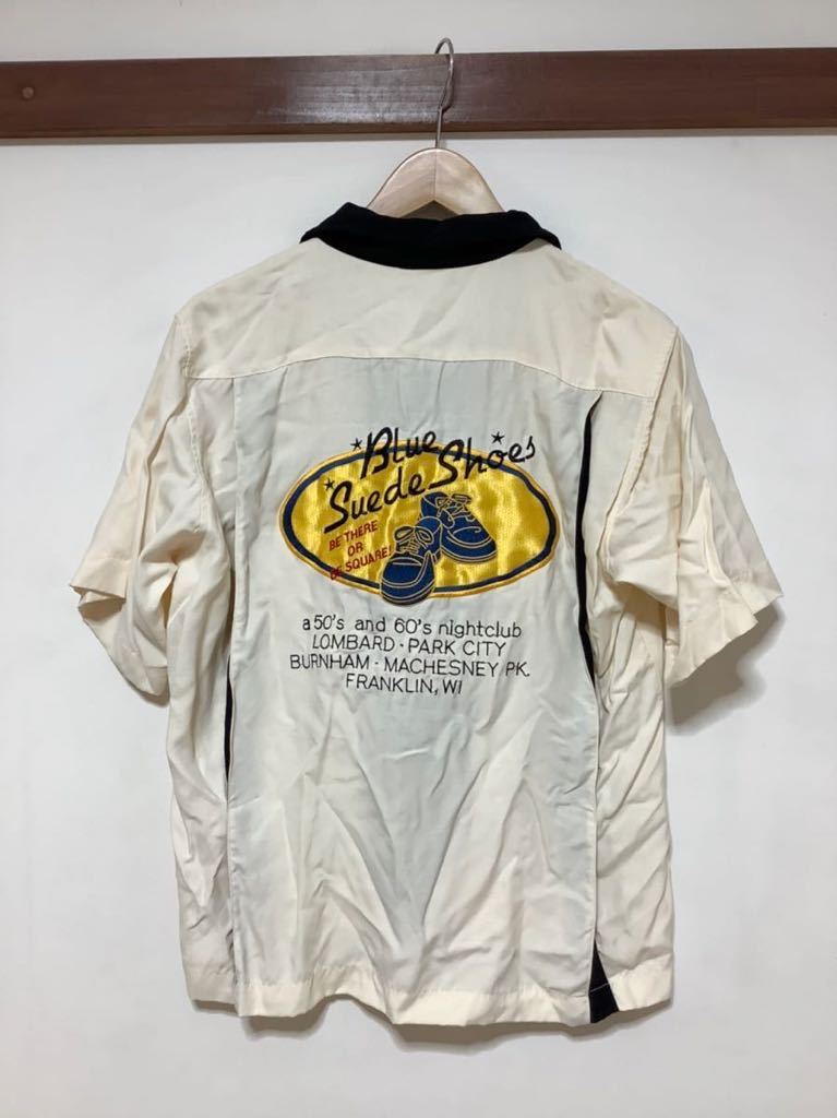 最新作，SALE は904 Neyries ボーリングシャツ オープンカラーシャツ L オフホワイト/ブラック レーヨン(Lサイズ)｜売買されたオークション情報、yahooの商品情報をアーカイブ公開 - オークファン 半袖シャツ一般